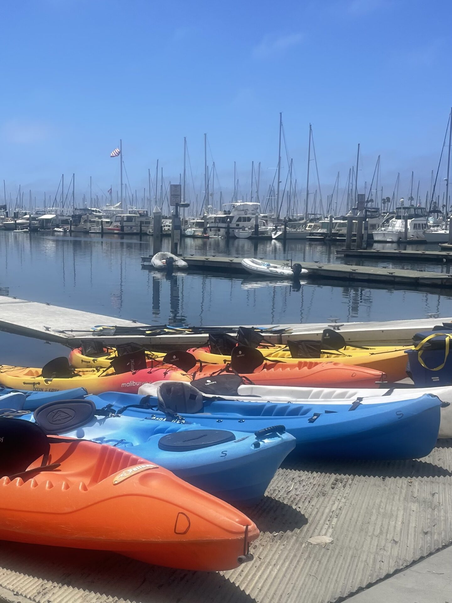 kayak close up