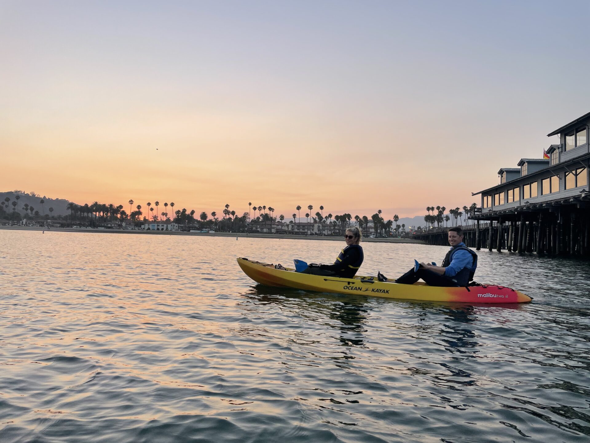 Kayak tour in santa barbara