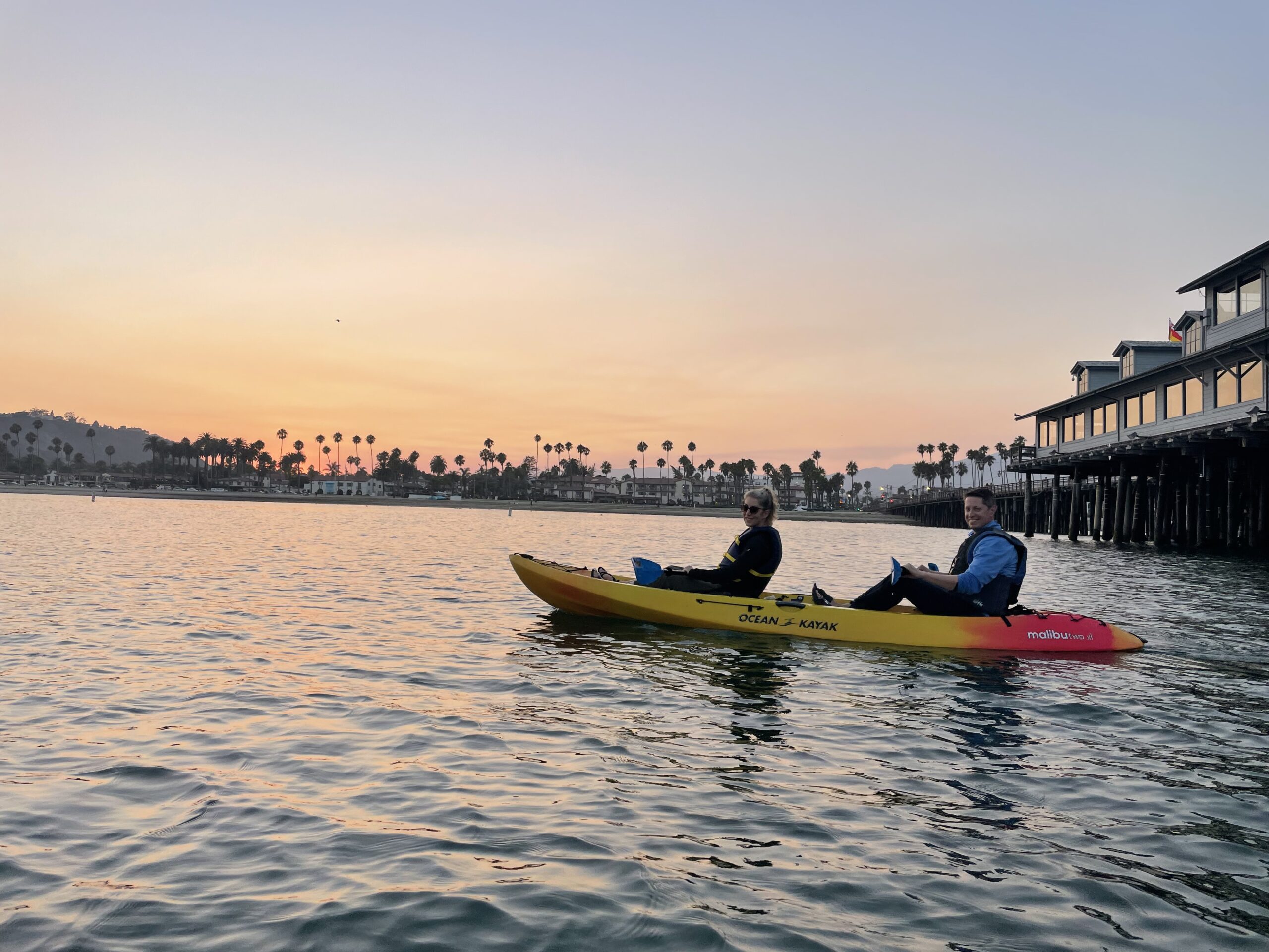 Kayak tour in santa barbara