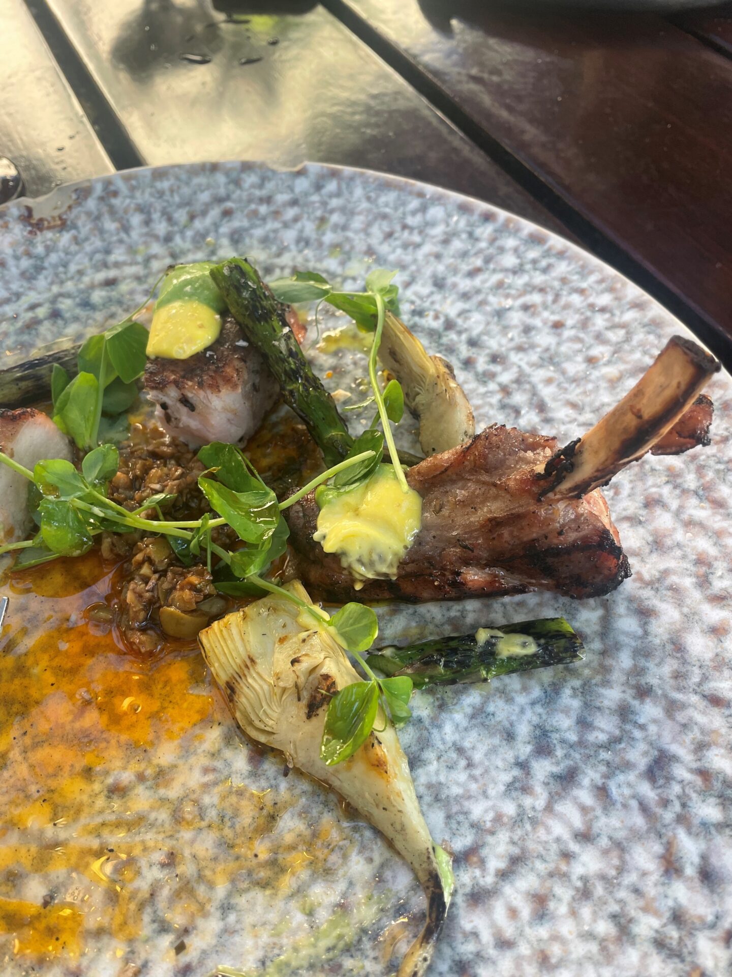 Pork Chops at Loquita 