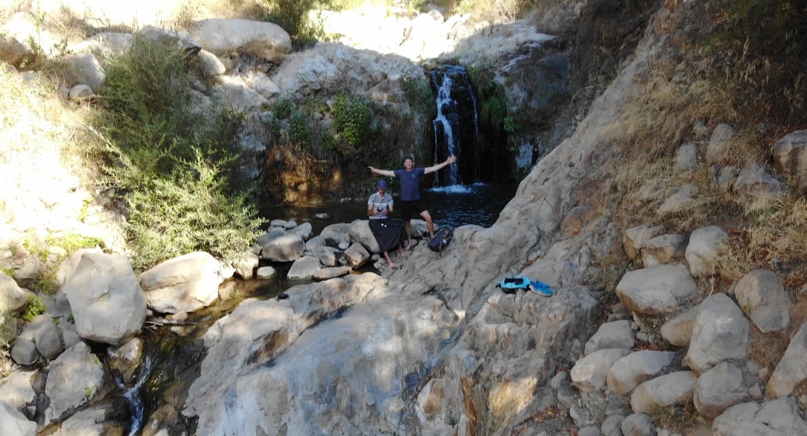 Hiking Cold Spring Trail in Montecito, CA 3 DJI Drone footage montecito