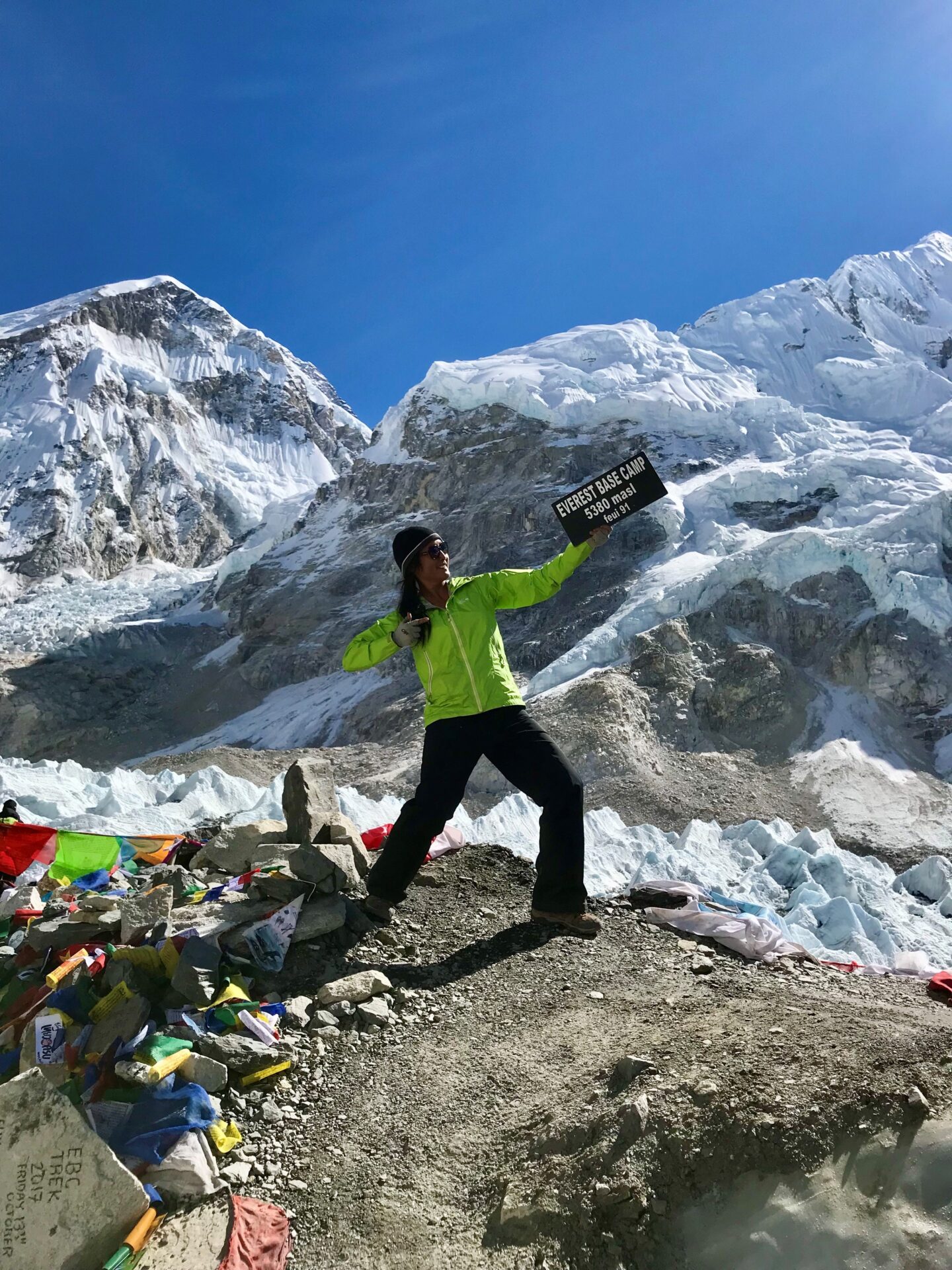 Wendy Nishikawa Employee Profile 1 Wendy Nishikawa at Everest Basecamp